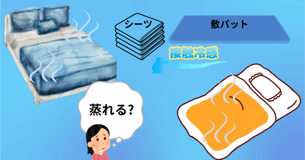 蒸れる？の画像